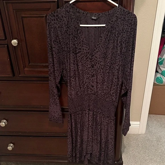 Rails spotted slate jasmine Leopard Print Dress - Picture 6 of 6